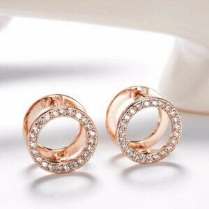 DOUBLE THE LOVE RHINESTONE EARRINGS